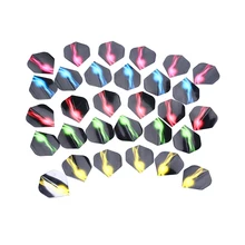 30 шт. профессиональные дротики крыло хвост крутой Спорт на открытом воздухе дартс аксессуары случайный отправить оперение дротиков для игры в дартс крыло смешанный стиль для