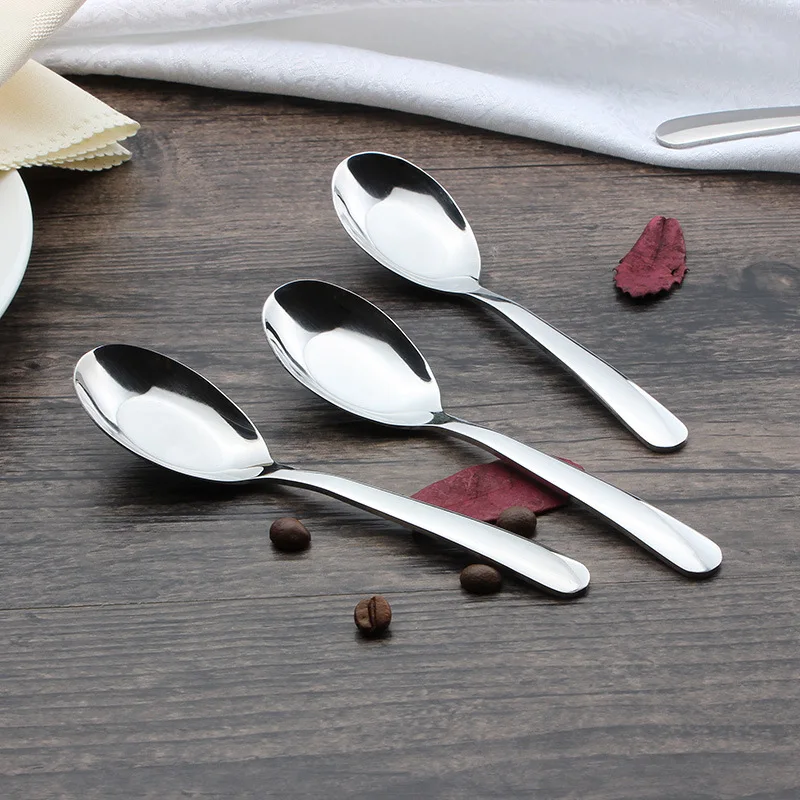 4 PC Kitchenware Tools Stainless Steel Ladles Sets Serving Spoon Rice Spoon Soup Ladle - Stainless Steel Cutlery And Utensils Shovel Price