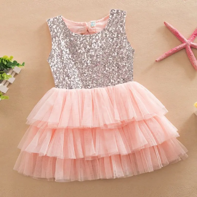 vestido brilhante infantil