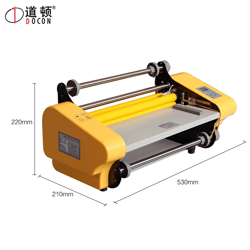 Горячая рулонный ламинатор Маленький Горячий ламинатор A3 Размер Горячая и холодная бумага ламинатор Настольный Горячий ламинатор машина