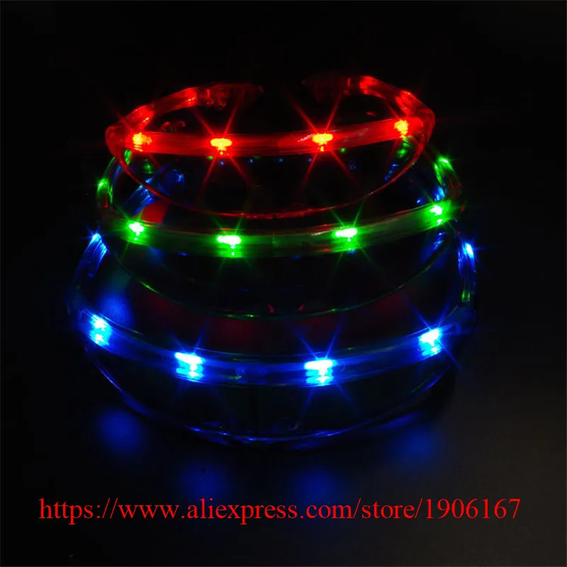 

Hot Sale Led luminous Party Glasses Led Lighting Classic Gift Bright Light Festival Gift Led Flashing Party Supplies