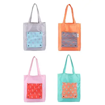 

Foldable Handy Shopping Bag Portable Reusable Tote Pouch Recycle Storage Handbag