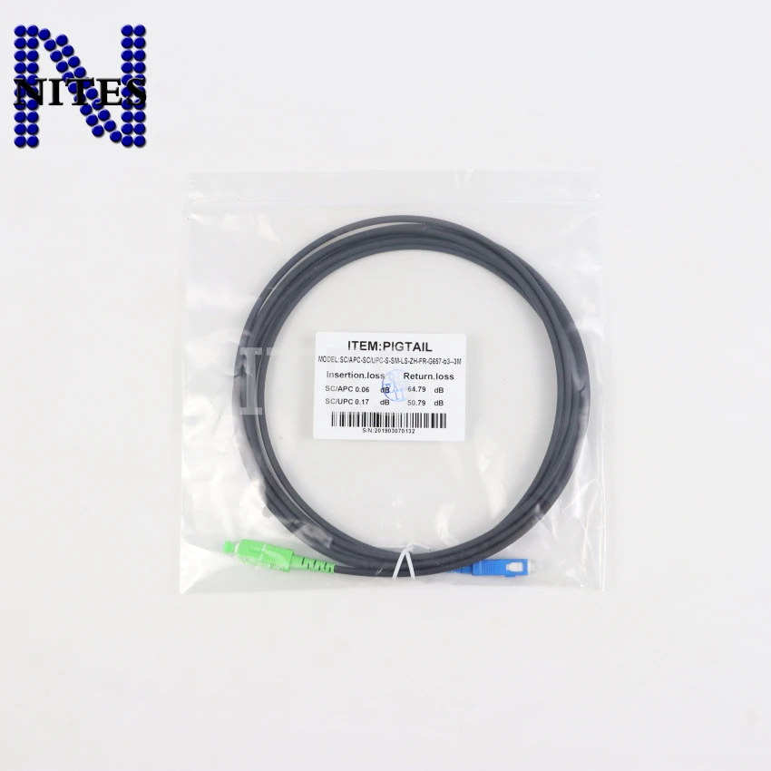 10 шт. в партии/SC APC SC UPC Pigtail S SM LS ZH FR G657 b3 3M однорежимный одножильный волоконный патч
