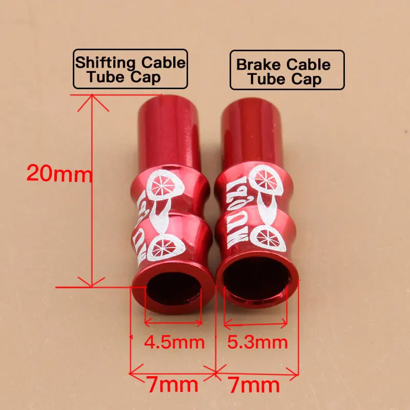 10 шт. Велосипедный тормозной кабель для переключения крышка для камеры дорожный велосипед MTB велосипедная неподвижная передача Аксессуары Наконечники наконечники концы крышки s щипцы