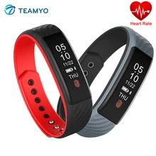 Teamyo W810 умный Браслет монитор сердечного ритма часы фитнес-трекер Поддержка Шагомер Смарт-браслет для IOS телефона Android