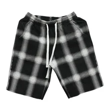 Новые мужские шорты Горячая Распродажа повседневные Ретро клетчатые Прямые пляжные шорты мужские высококачественные плавки с эластичной талией модные большие размеры