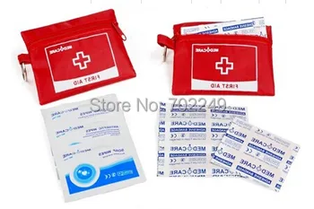 

Free shipping travel gift for healthcare mini first aid kit with key chain