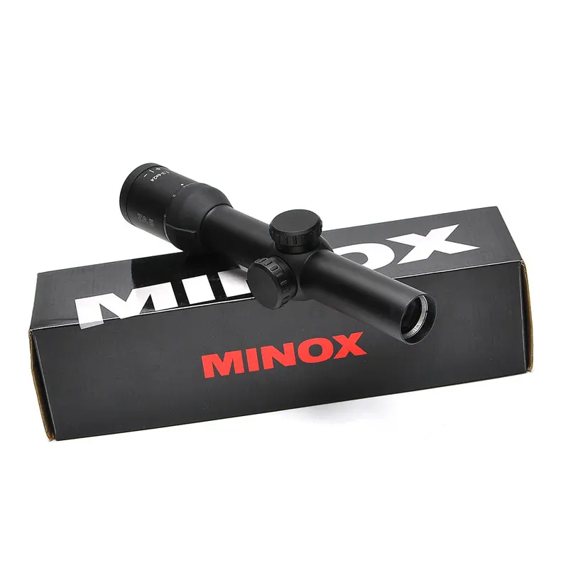 MINOX HD ZA5I 1,2-6x24 IR тактический прицел оптический прицел для AK47 AR15 M4 Caza Oxota Sniper gear воздушная мягкая винтовка