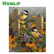 5d eigen foto Заказная алмазная живопись Deux oiseaux Рождественская вышивка diy крестиком Рождественский Декор Горячая 925 свечение