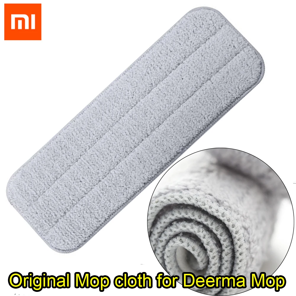 

Xiaomi Mijia Deerma Replace Mop Cloth for Mi Mijia Water Spray Mop 360 Rotating Cleaning Cloth Head Wooden