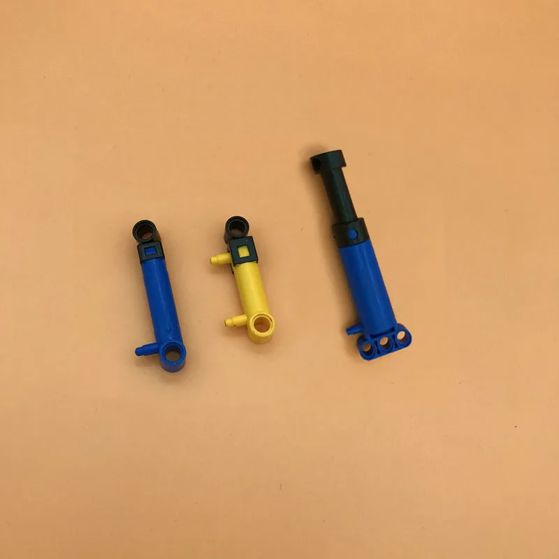 

TECHNIC PARTS Pneumatic Cylinder 1 x 11 with 2 Stepped Inlets [V2] Pump with Blocks Parts Assembles Particles Toys