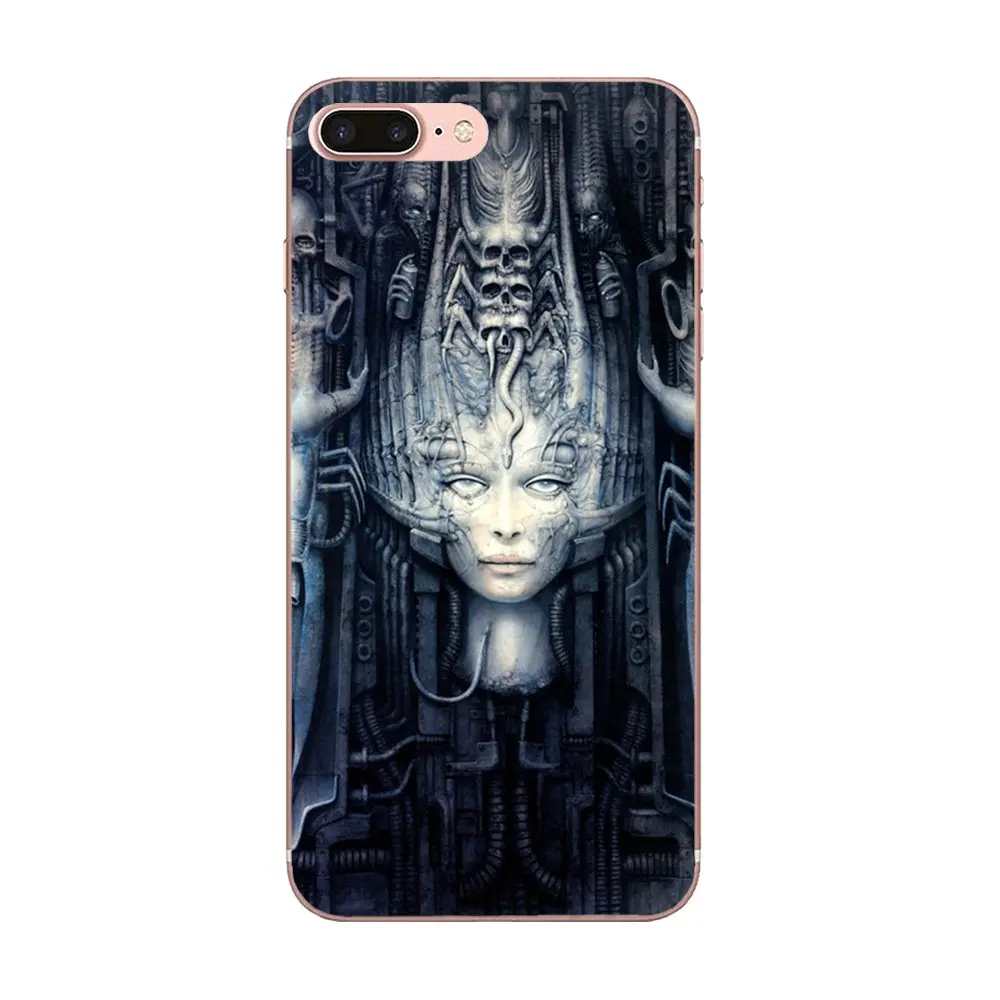 Hr Giger для Huawei Mate 7 8 9 10 20 P8 P9 P10 P20 P30 Lite Plus Pro 2017 Мягкий Силиконовый ТПУ прозрачный