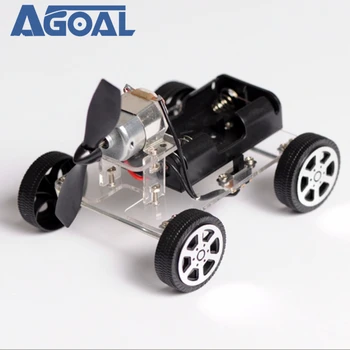 

Mini Wind Car DIY Puzzle Robot Kit Learning kit