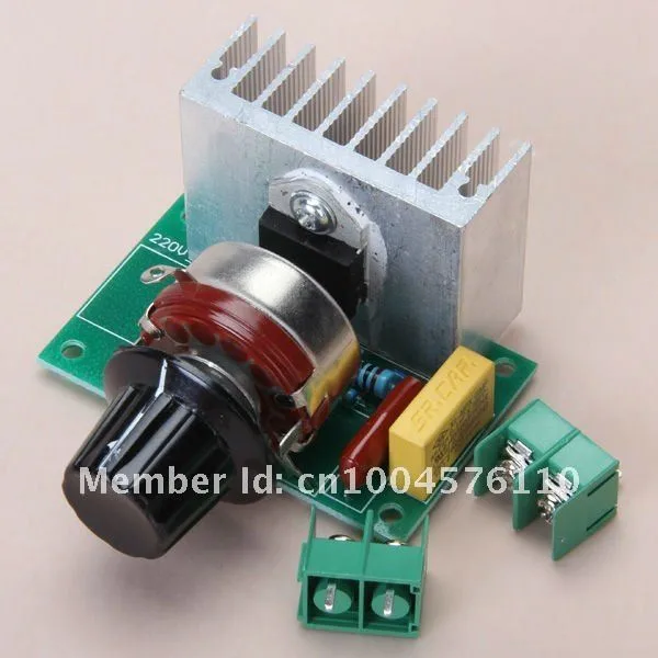 NEW 3800W Voltage Regulator for Dimming Light Lamps Speed ,Voltage Temperaute control ,SCRin