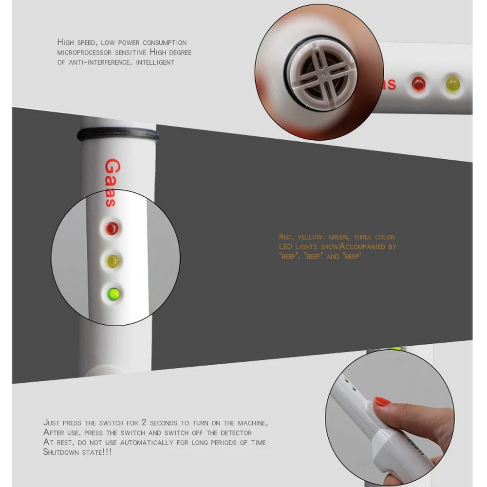 DY80 детектор утечки горючего газа детектор утечки газа Тестер ...