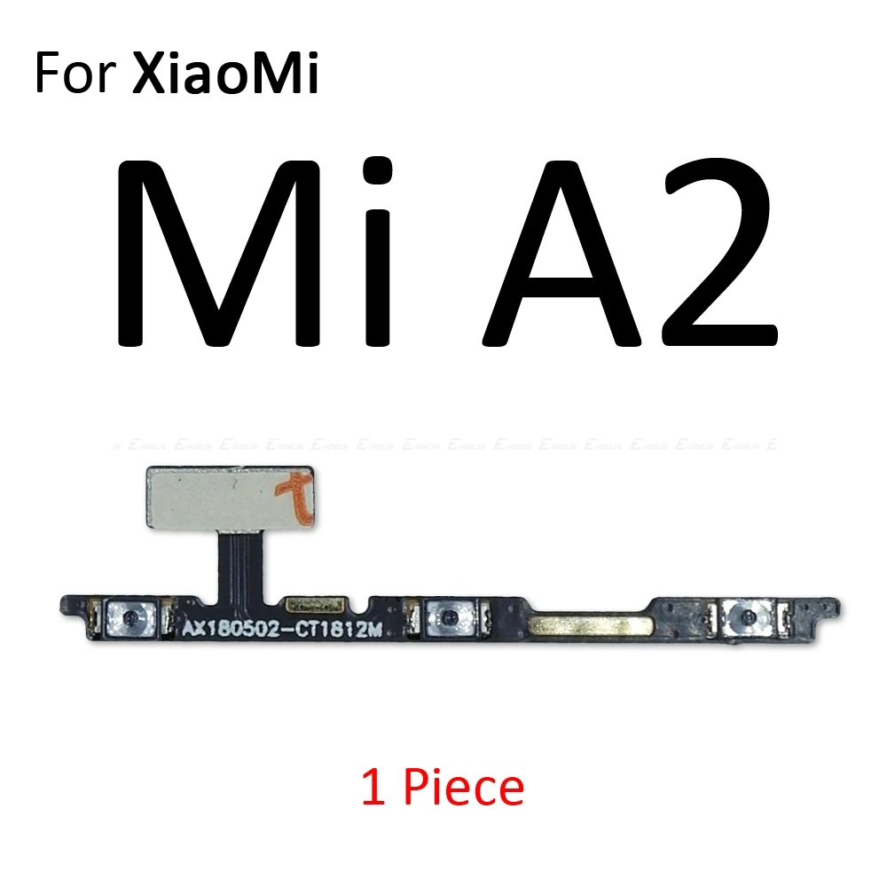 Кнопка отключения звука для Xiaomi mi 9T 9 8 A1 A2 Lite Red mi Note 7 6 5 Pro 7A 6A S2 PocoPhone F1 кнопка включения и выключения громкости гибкий кабель