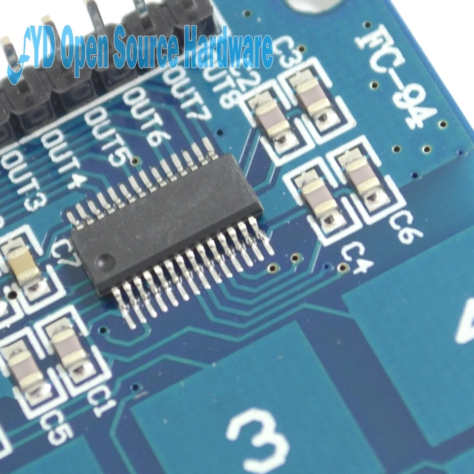 16 канальный TTP229 цифровой емкостный переключатель сенсорный модуль датчика