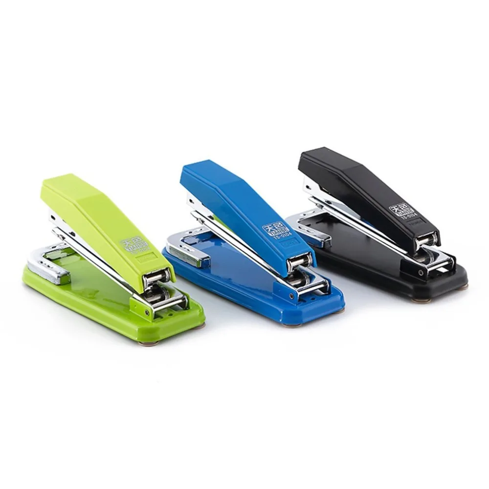 

TIANSE Spin Swivel Stapler 180 Degree Rotating Stapler MINI Kawaii stapler binder stationery set for School Work Office Desktop