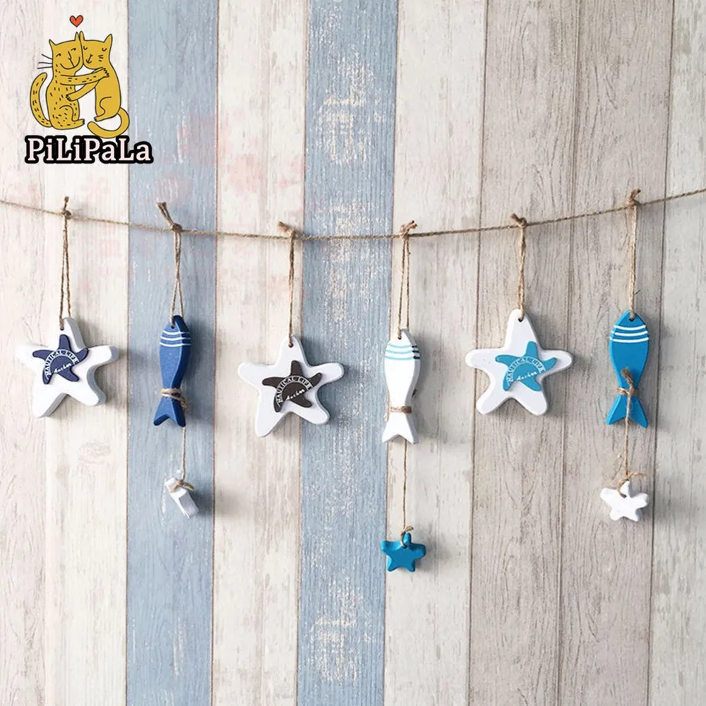 3pcs-lot-DIY-Wooden-Starfish-Christmasg-Room-Decor-Christmas-Tree