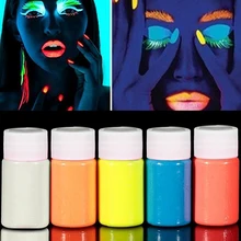 20ML UV Glow Face Body Luminous Paint Fluorescent Luminescent Halloween Party