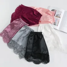 Женские штаны для сна, повседневные шорты для сна, эластичная резинка на талии, весна-лето, сексуальные пижамные штаны размера плюс, женские штаны для сна