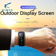 Лидер продаж спортивный браслет оптический монитор сердечного ритма здоровье трекер умный Браслет ips цветной экран фитнес-браслет pk mi band 3