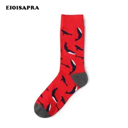 [EIOISAPRA] Потрясающие носки с животным узором в стиле хип-хоп дивертидо классное платье счастливые мужские носки забавные Харадзюку