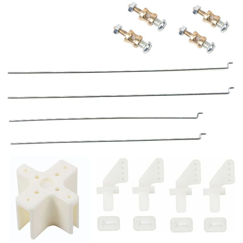 Rc airplane parts rudder angle steel rod motor mounting plate adjuster
