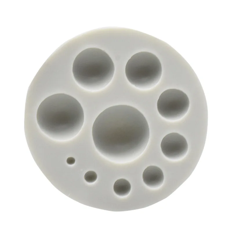 Sugarcraft Circle Silicone Mold Fondant Mold Cake Decorating Tools Half Round Balls Chocolate Mould
Sugarcraft Circle Silicone Mold Fondant Mold Cake Decorating Tools Half Round Balls Chocolate Mould