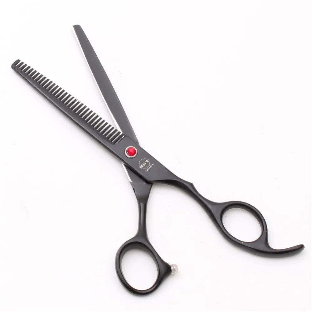 H1001 6 ''JP Kasho Профессиональный натуральные волосы ножницы парикмахерские ножницы истончение ножницы для укладки волос инструменты 1 шт. + Case