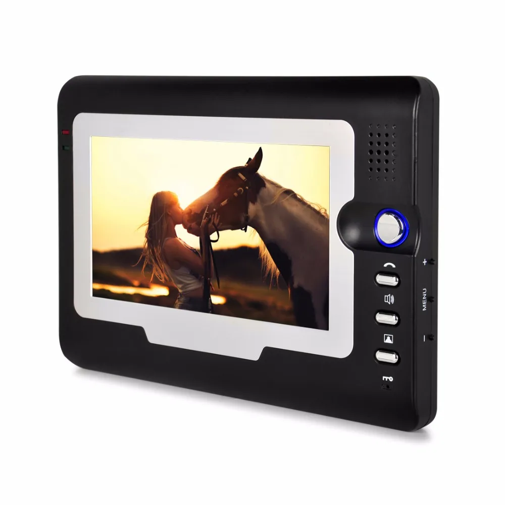 7 ''TFT lcd проводной дверной домофон для дома, видео дверной звонок, Система домофона IR COMS, ночное видение, уличная камера 1000TVL, цветной монитор