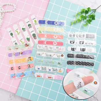 

10pcs Cute Cartoon Waterproof Breathable Band Aid Hemostasis Adhesive Bandages First Aid Emergency Kit
