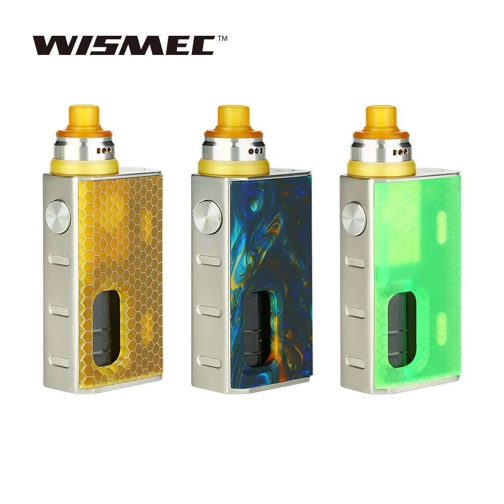 Оригинальный Wismec LUXOTIC BF Squonker комплект W/7,5 мл бутыль Luxotic BF коробка Tobhino BF RDA Новый Squonker комплект с Tobhino Vape