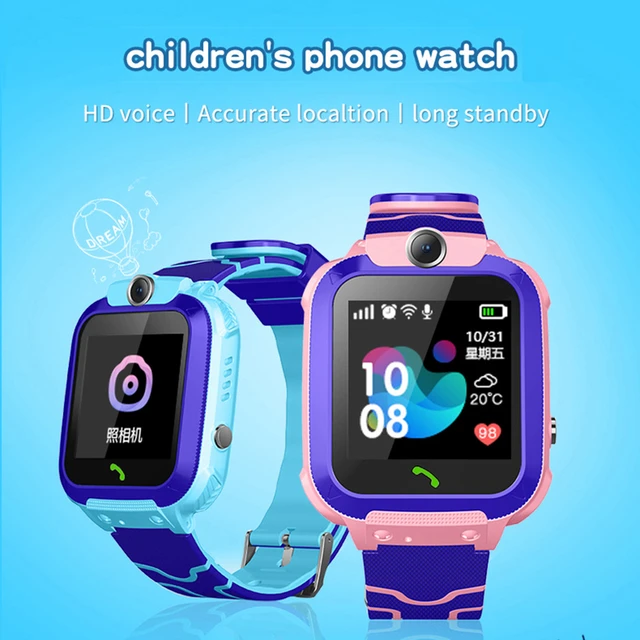 Reloj inteligente S12 LBS para y bebés, localizador con llamadas de emergencia, Monitor antipérdida, novedad de 2019 - AliExpress