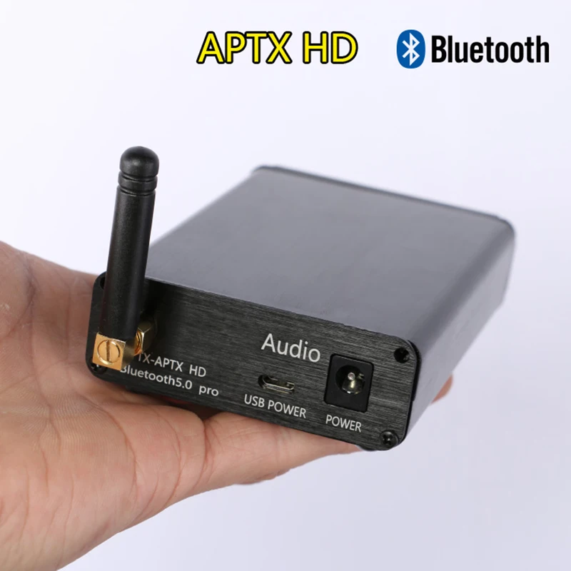 CSR8675 Bluetooth 5,0 приемник декодирование HiFi аудио Плата адаптер APTX HD беспроводной аудио модуль PCM5102 ЦАП