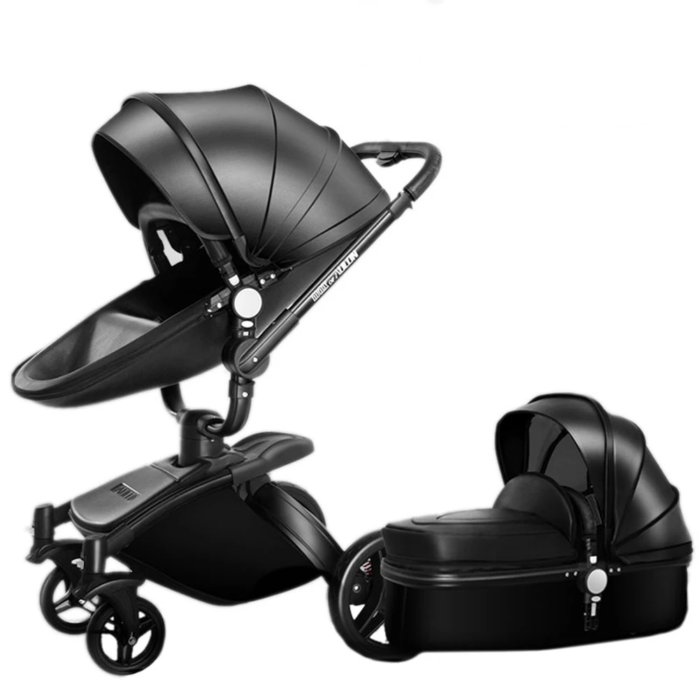 Baby Stroller 2 In 1 3 In 1 With Car Seat High Landscope