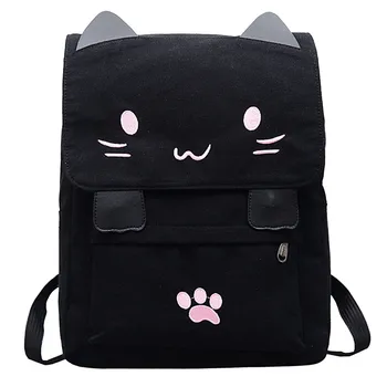 

Maison Fabre Backpack female School Backpack Cartoon Canvas Student Satchel School Rucksack Bag Drop shipping CSV O1029#25