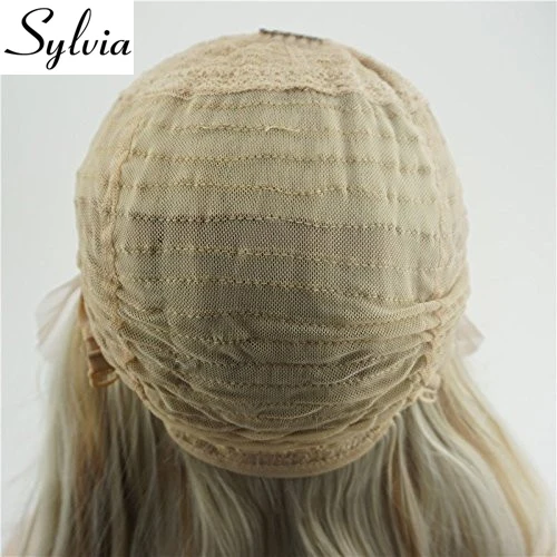 Sylvia-Mix-Color-Blonde-Wigs-Natural-Wavy-Hair-Synthetic-Lace-Front-Wig-For-Black-Women-Heat (2)