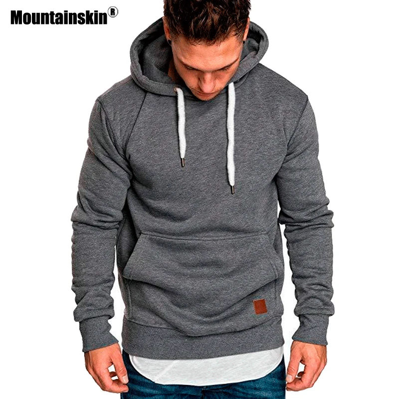 Mountainskin رجل هوديس الصلبة الربيع الخريف معطف مقنع الرجال الهيب هوب البلوز عارضة ضئيلة الرياضية رياضية SA684 Mountainskin رجل هوديس الصلبة الربيع الخريف معطف مقنع الرجال الهيب هوب البلوز عارضة ضئيلة الرياضية رياضية SA684