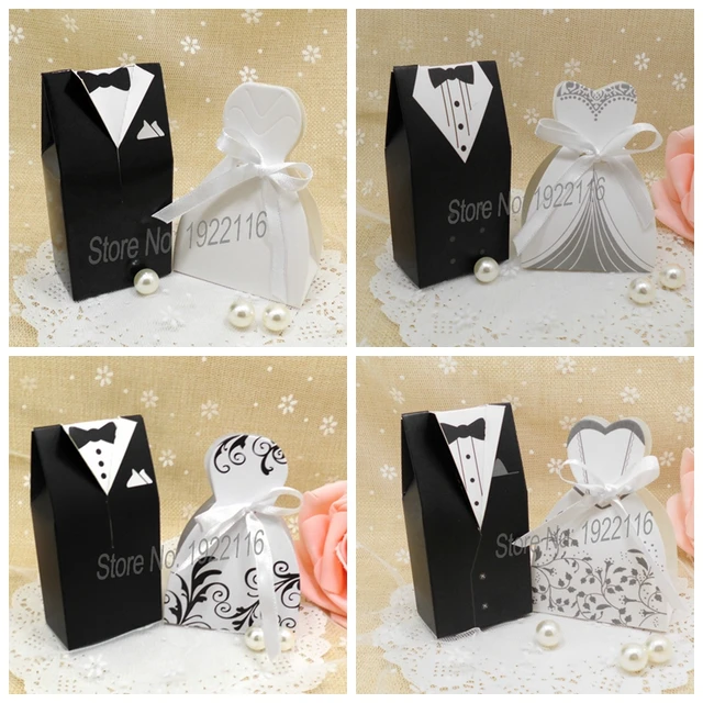Free Shipping 200pcs Bride And Groom Wedding Candy Bo Gift Box Free Shipping 200pcs Bride And Groom Wedding Candy Bo Gift Box Souvenir Accessories