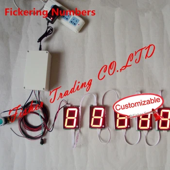

good quality real life room escape prop live game prop, flickering numbers, looking for the missing figure