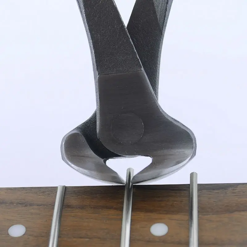 Goede GuitarFamily Fret Verwijderen Puller Tang Sharp Fret Flush Cutter Snijtangen Voor Gitaar Bas (NIET GESNEDEN GITAAR SNAREN)