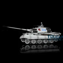 2,4 Ghz HengLong 1/16 масштаб Зимний снег пластик Ver немецкий Король тигр RTR радиоуправляемая модель танка 3888A TH00092