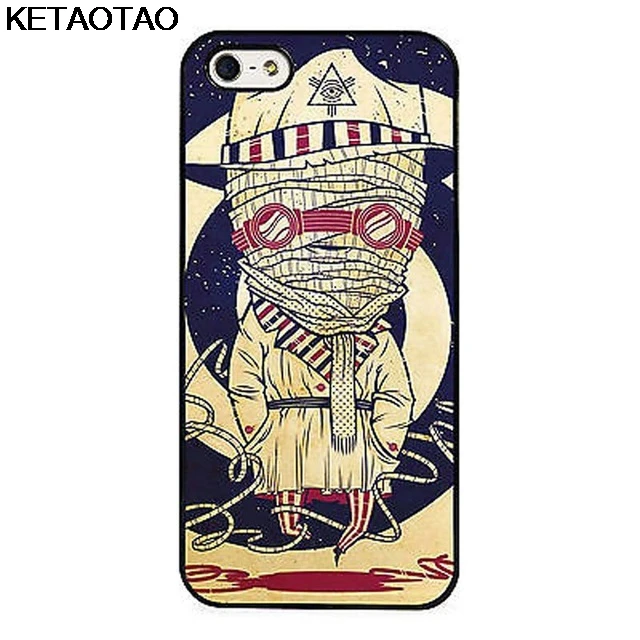 KETAOTAO Illuminati хипстерские чехлы для телефонов с глазами iPhone 5C 5S 6S 7 8 Plus XR XS Max XCase