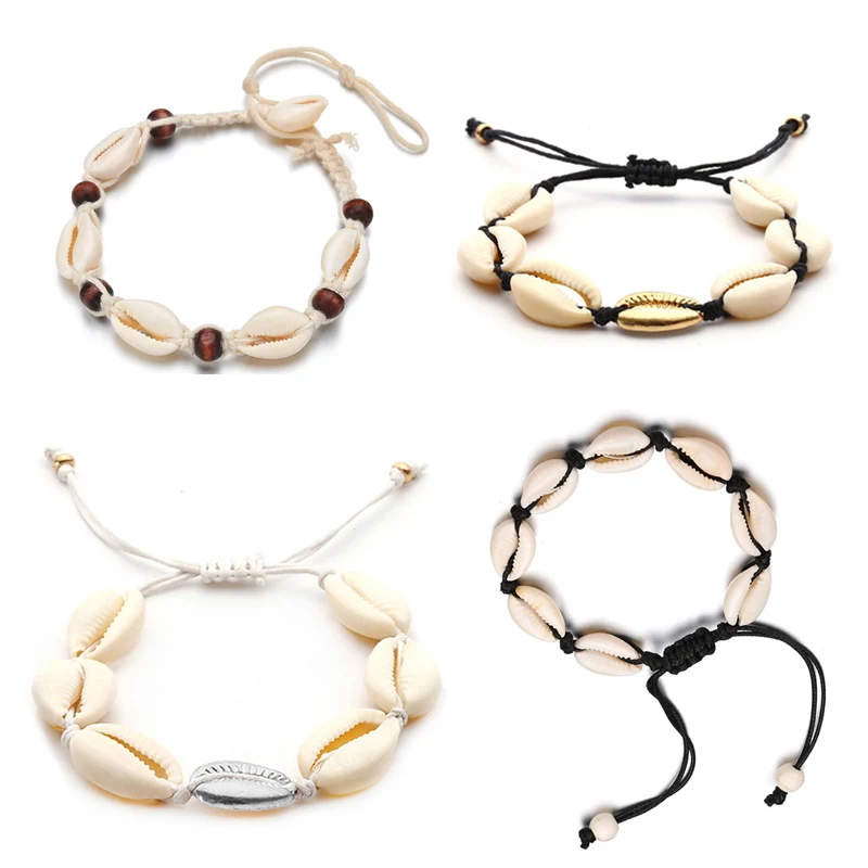 SMJEL Handmade Natural Seashell Anklets for Women Rope Chain Shells Anklet Foot Jewelry Summer Beaded Jewelry Accessories
SMJEL Handmade Natural Seashell Anklets for Women Rope Chain Shells Anklet Foot Jewelry Summer Beaded Jewelry Accessories