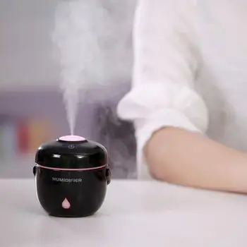 

Creative USB rice cooker with ambient light portable desktop humidifier