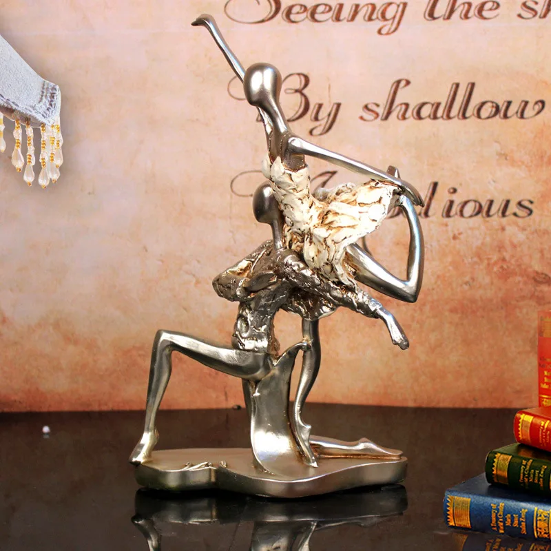 

2016 New Arrival Sale Home Decoration Accessories Beauty Figure Living Room Tv Cabinet Decor Ballet Wedding Gift Gifts