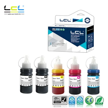 

LCL 664 T6641 T6642 T6643 T6644 T664120 T664220 T664320 T664420 (5-Pack) Ink Cartridge Compatible for Epson Expression ET-2500
