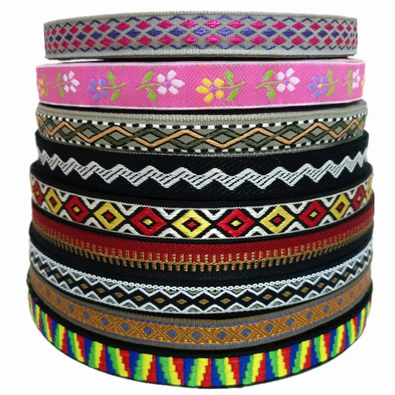 

3M/Lot Sewing Fabric DIY Trim Crocheted Lace Fabric Ribbon Handmade Accessories Craft HB205