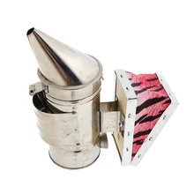 Дымарь для пчелиных ульев из нержавеющей стали с тепловой защитой 7,5 ''x 2,36(высота x Диаметр) оборудование для пчеловодства